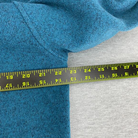 Under Armour Storm Cold Gear Loose Fit Full Zip Hoodie Jacket Blue Logo Mens XL - Picture 10 of 10